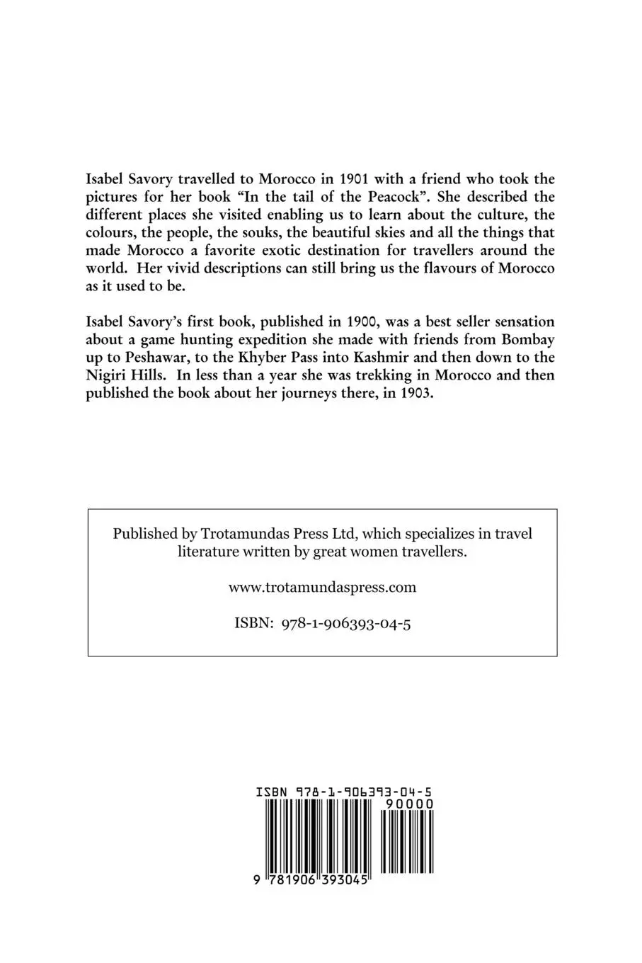 Rückseite: 9781906393045 | In the Tail of the Peacock - Travel and Adventures of an English...