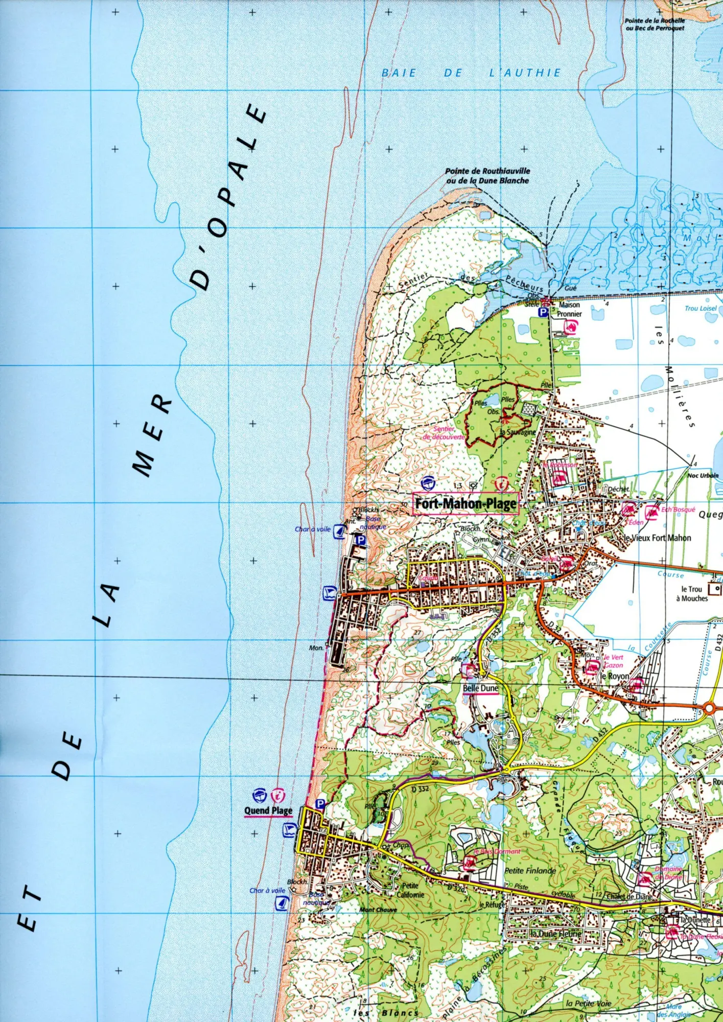 Bild: 9782758553045 | Baie de Somme - Foret de Crecy - Le Crotoy 1:25 000 | 1:25000 | 2023