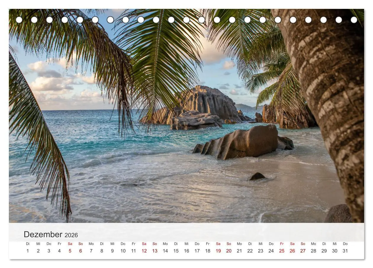 Bild: 9783457313145 | Seychellen - Trauminseln im Indischen Ozean (Tischkalender 2026 DIN...