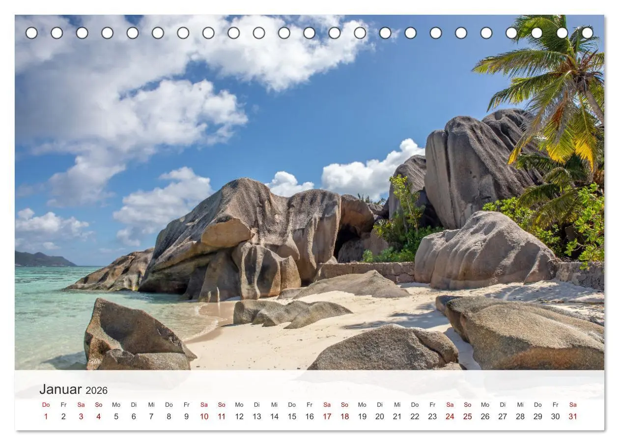 Bild: 9783457313145 | Seychellen - Trauminseln im Indischen Ozean (Tischkalender 2026 DIN...