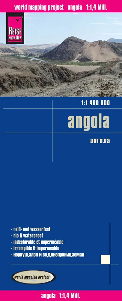 Cover: 9783831773145 | Reise Know-How Landkarte Angola (1:1.400.000) | Reise Know-How Verlag