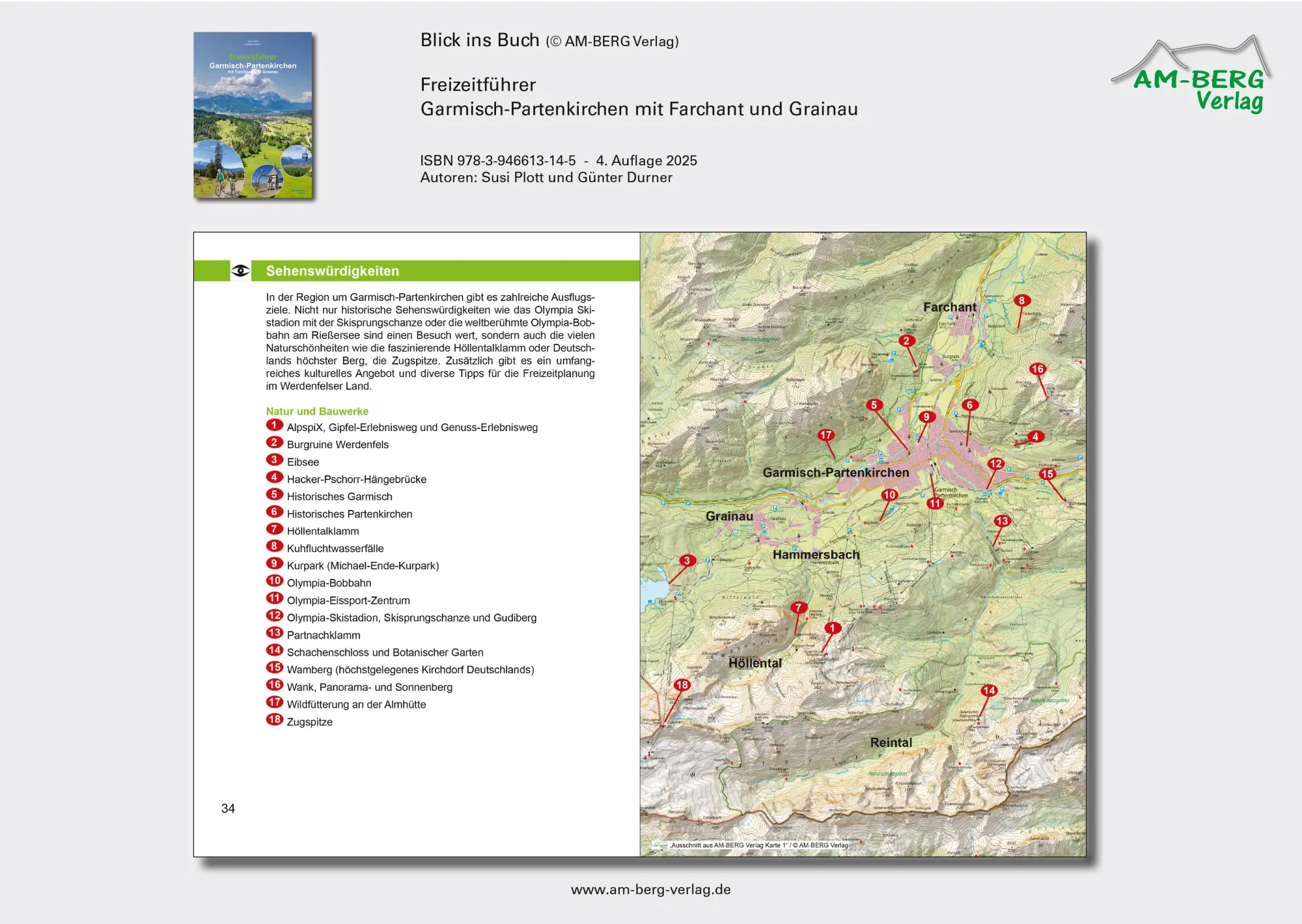 Bild: 9783946613145 | Freizeitführer Garmisch-Partenkirchen mit Farchant und Grainau | Buch