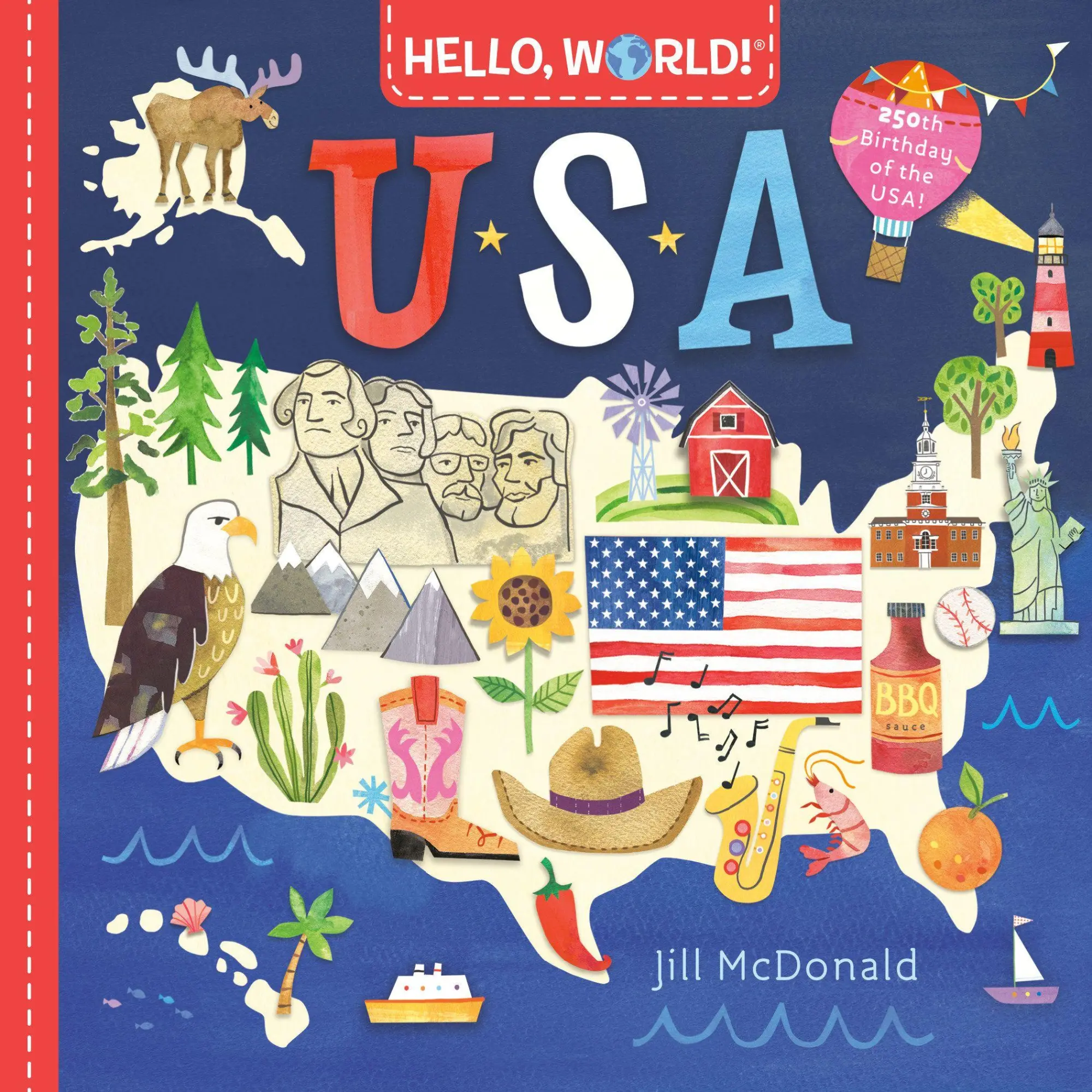 Cover: 9798217223145 | Hello, World! USA | Jill McDonald | Buch | Hello, World! | Englisch