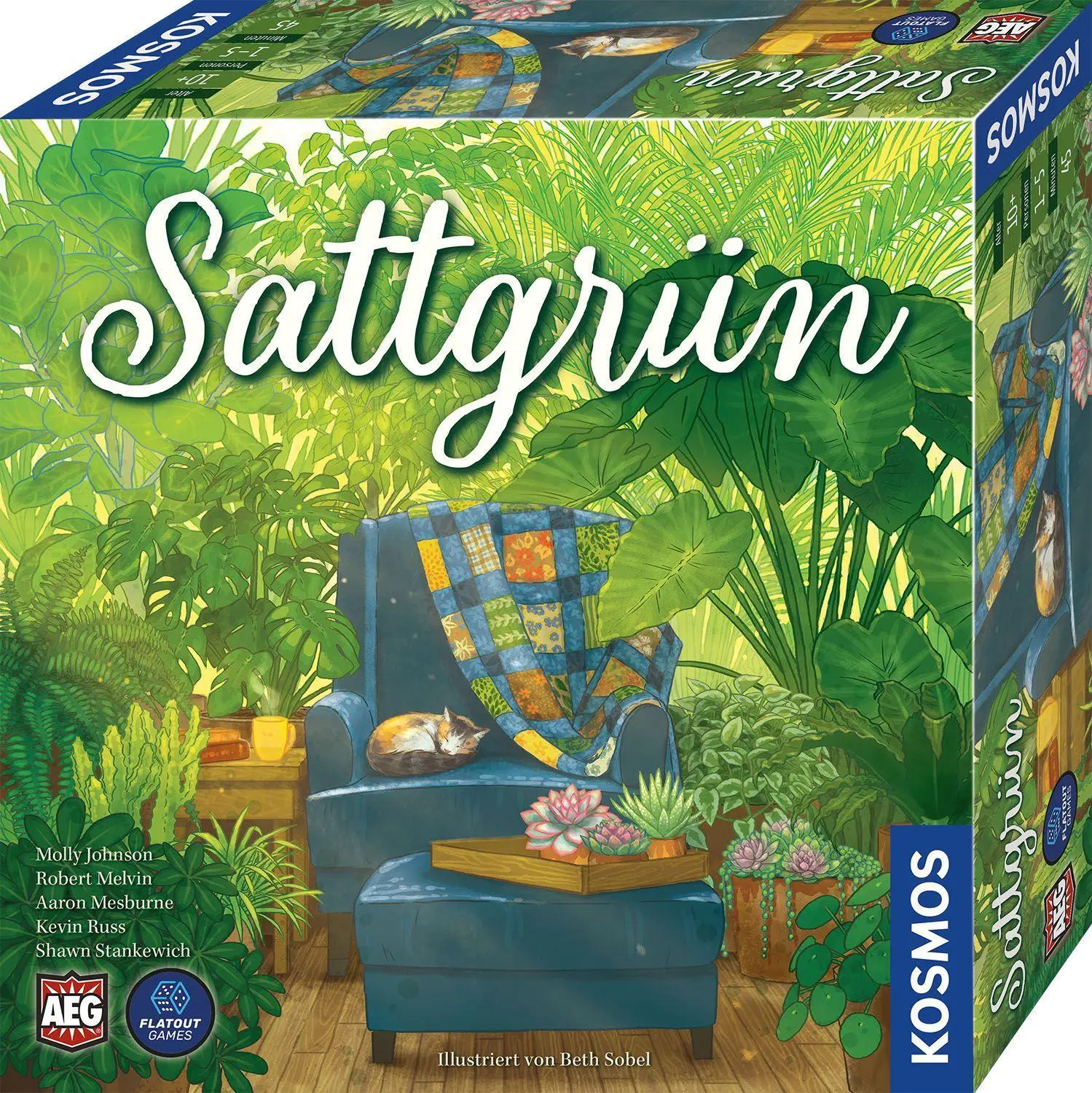 Cover: 4002051683245 | Sattgrün | Spiel | Flatout Autoren-Team | Spiel | Brettspiel | 683245