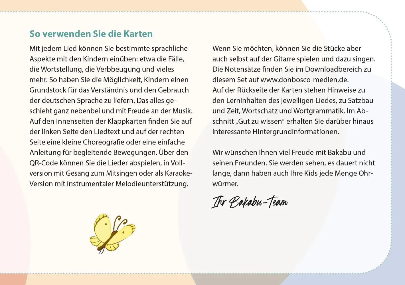 Bild: 4260694923245 | Bakabu. Komm mit ins Singeland! Bildkarten zur Sprachförderung mit...