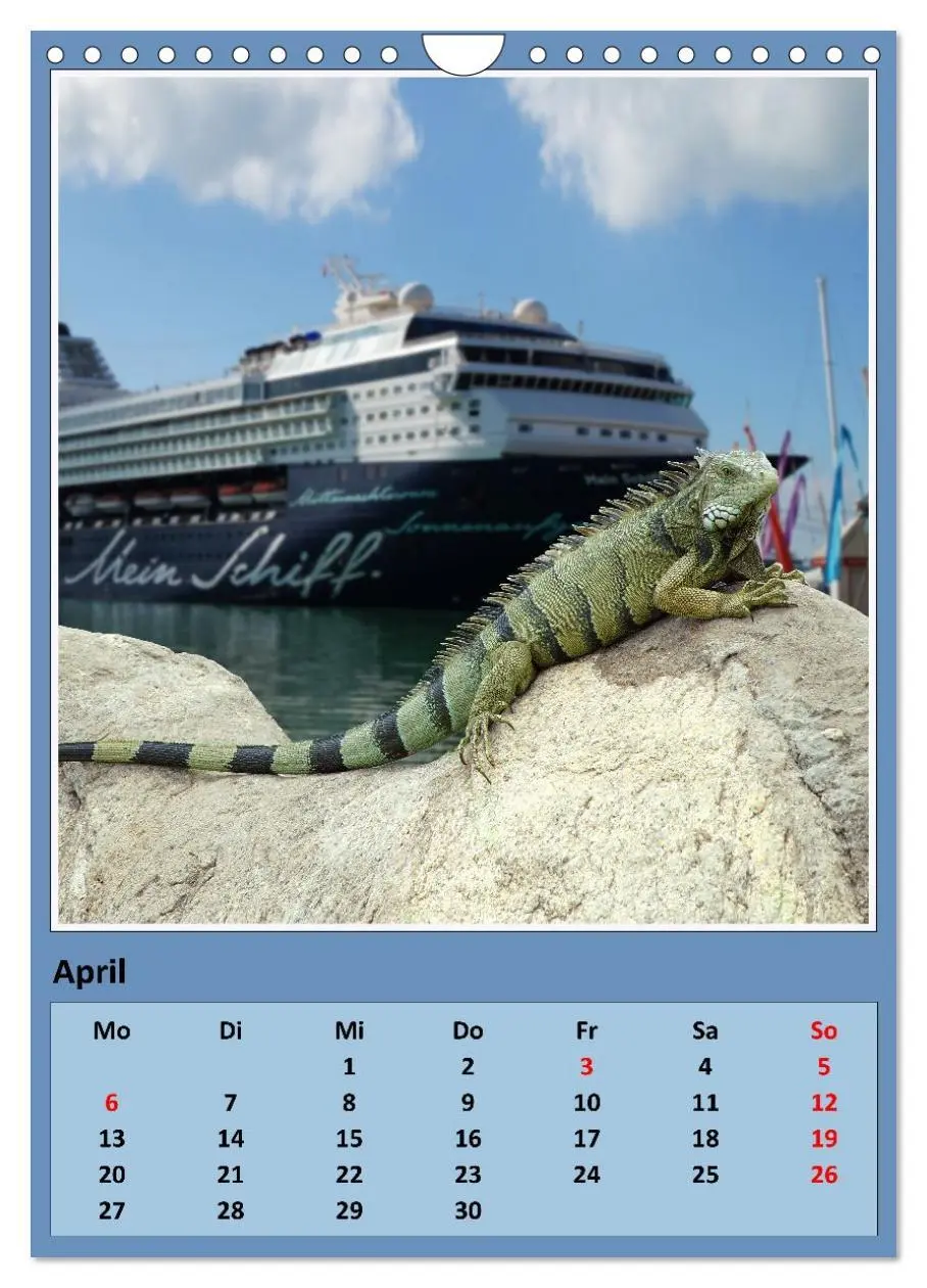 Bild: 9783457303245 | Karibik - Eindrücke einer Kreuzfahrt (Wandkalender 2026 DIN A4...