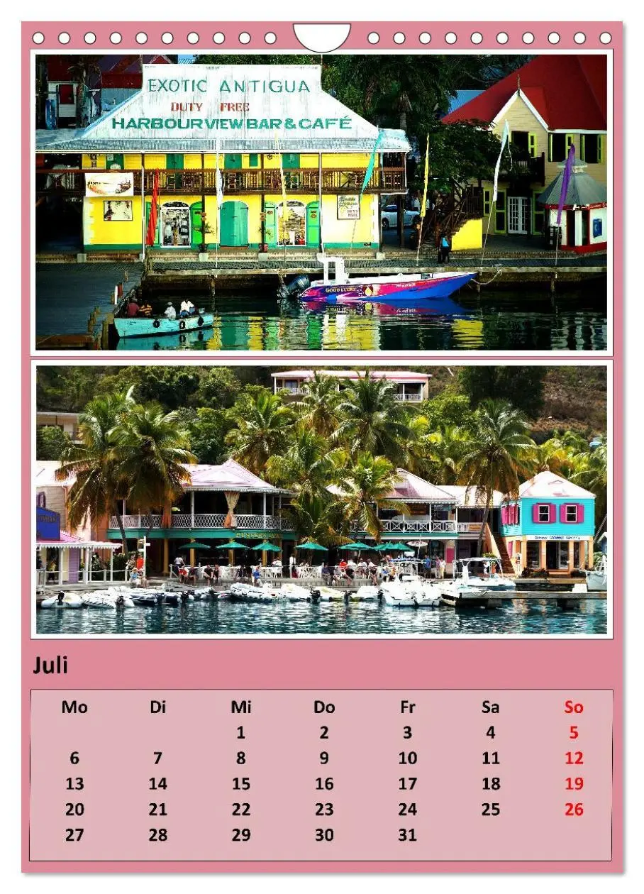 Bild: 9783457303245 | Karibik - Eindrücke einer Kreuzfahrt (Wandkalender 2026 DIN A4...
