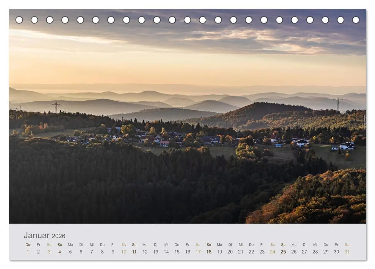 Bild: 9783457783245 | Augenblicke im Pfälzerwald (Tischkalender 2026 DIN A5 quer),...
