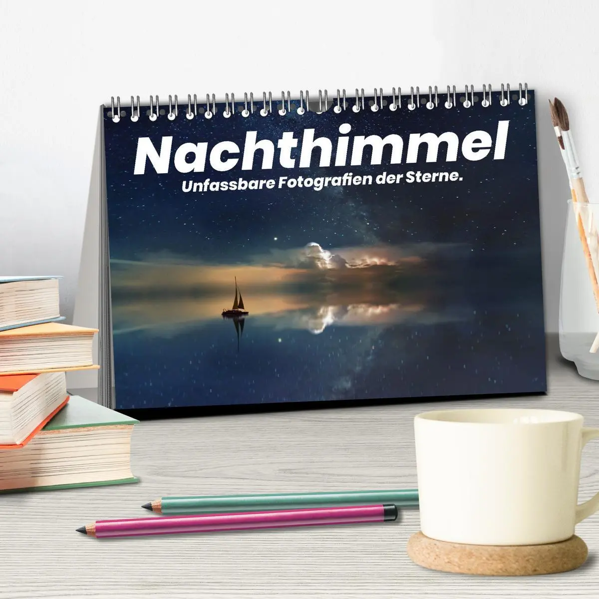 Bild: 9783457923245 | Nachthimmel - Unfassbare Fotografien der Sterne. (Tischkalender...