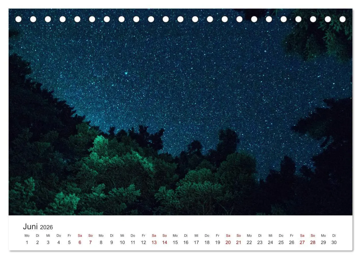 Bild: 9783457923245 | Nachthimmel - Unfassbare Fotografien der Sterne. (Tischkalender...