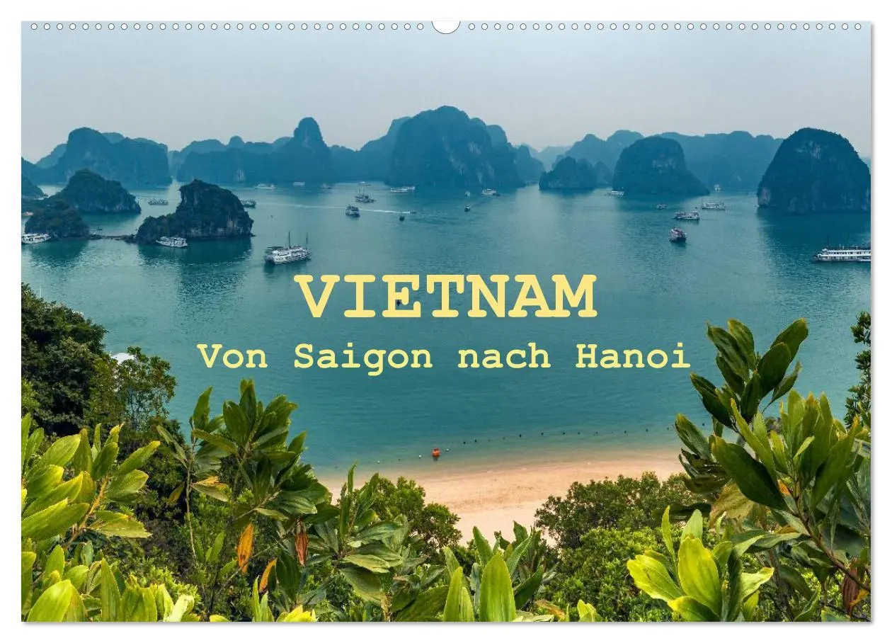 Cover: 9783516013245 | VIETNAM - Von Saigon nach Hanoi (Wandkalender 2026 DIN A2 quer),...