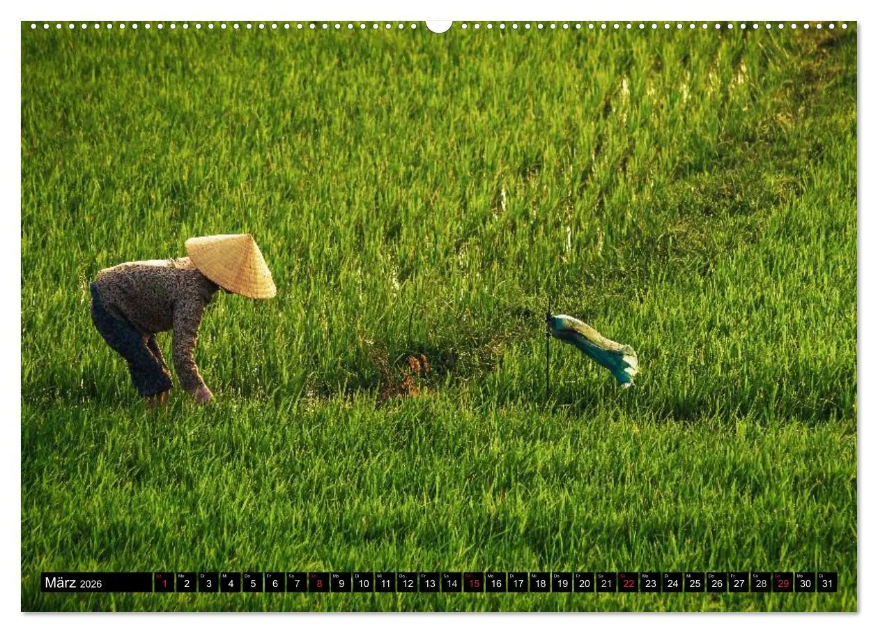 Bild: 9783516013245 | VIETNAM - Von Saigon nach Hanoi (Wandkalender 2026 DIN A2 quer),...