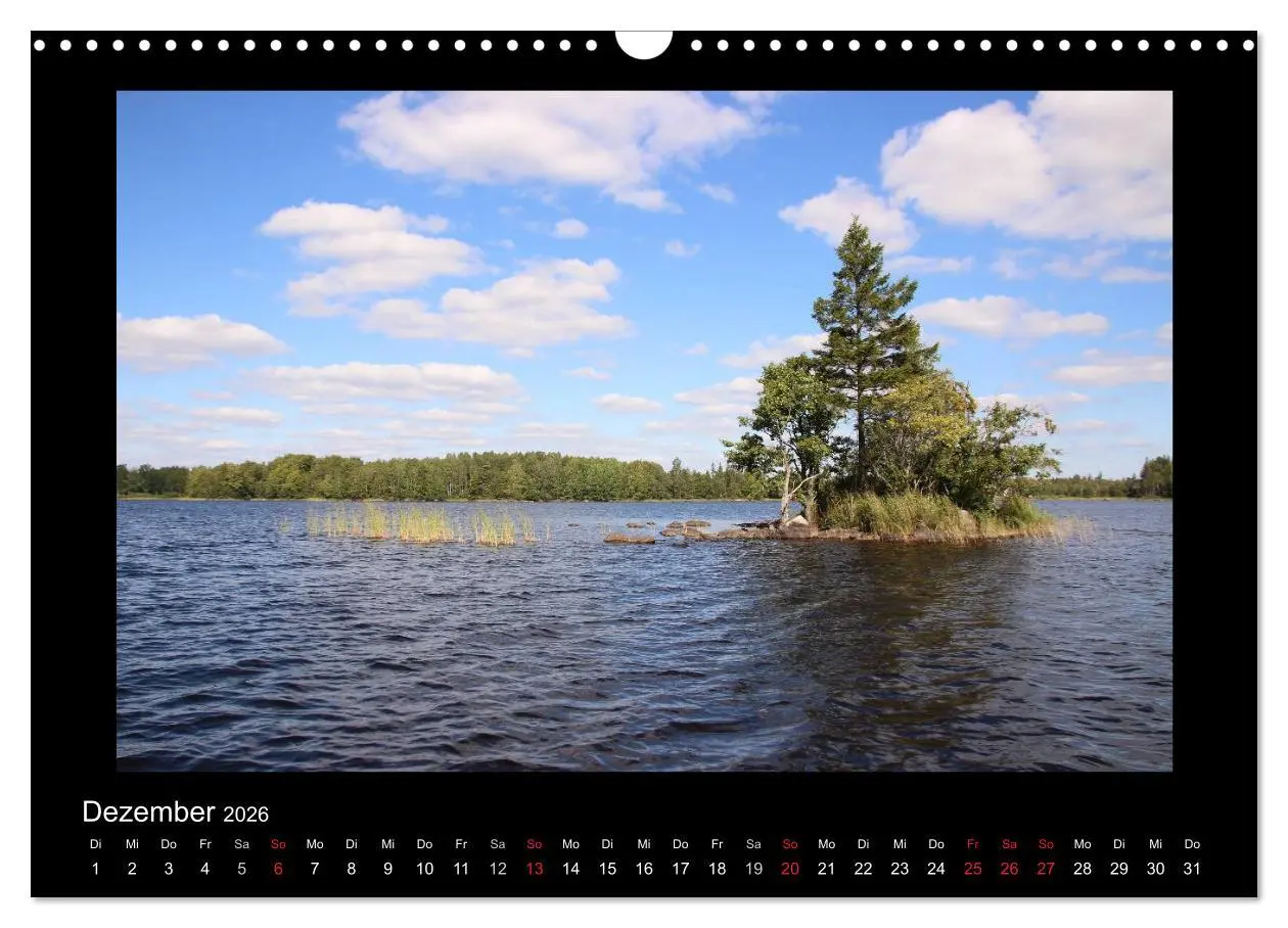Bild: 9783516183245 | Schweden 2026 (Wandkalender 2026 DIN A3 quer), CALVENDO Monatskalender