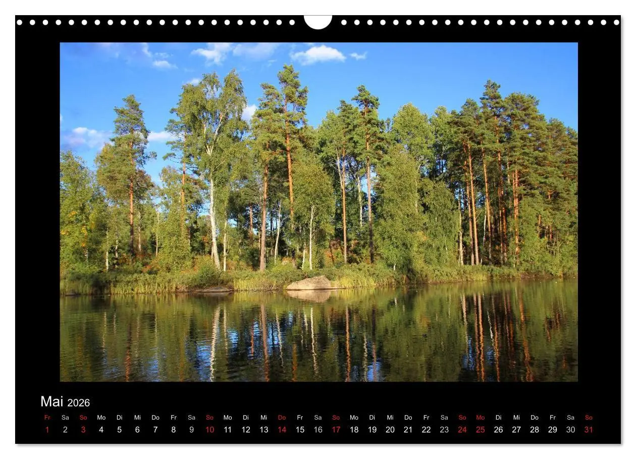 Bild: 9783516183245 | Schweden 2026 (Wandkalender 2026 DIN A3 quer), CALVENDO Monatskalender