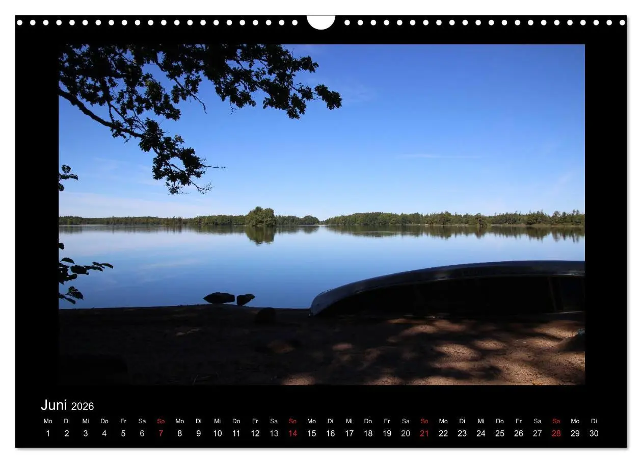 Bild: 9783516183245 | Schweden 2026 (Wandkalender 2026 DIN A3 quer), CALVENDO Monatskalender