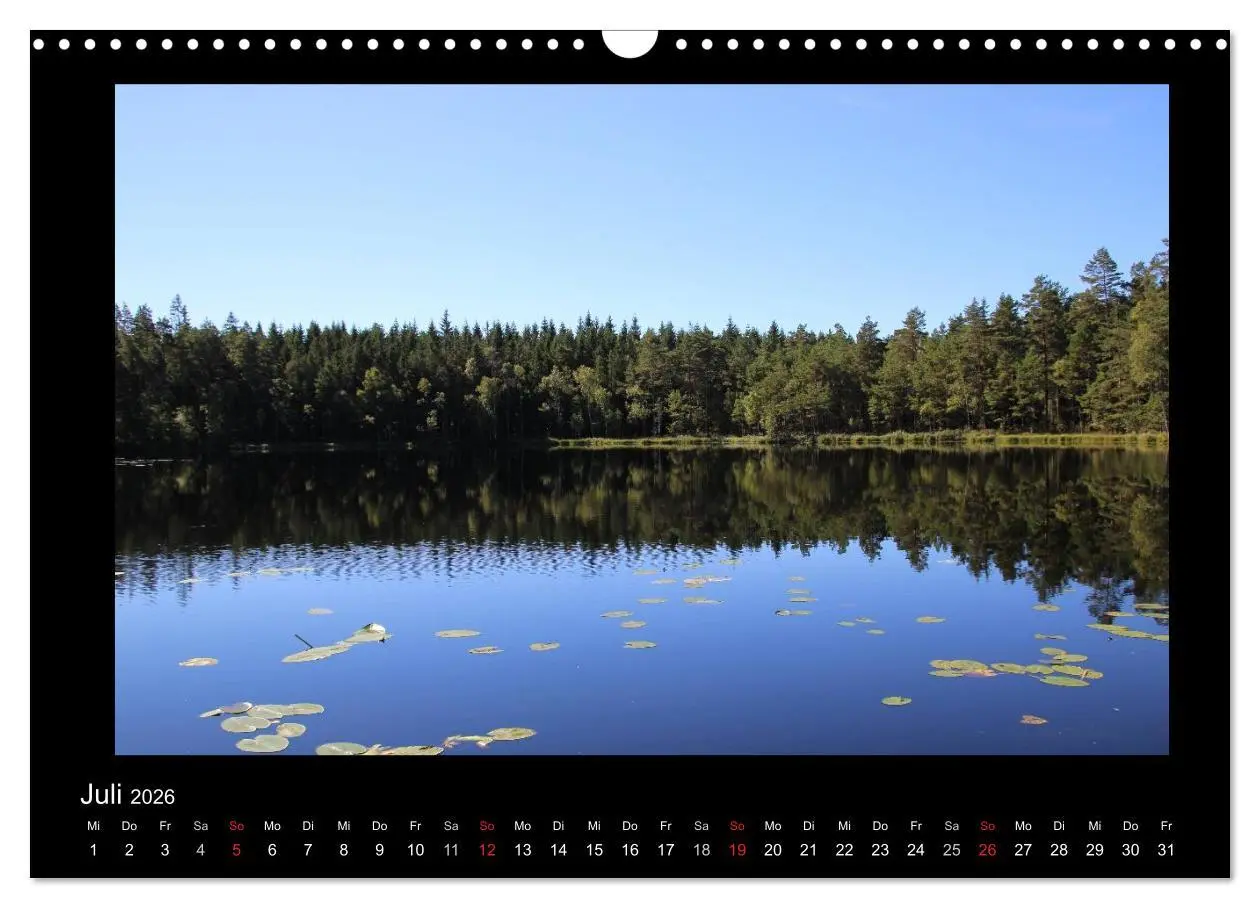 Bild: 9783516183245 | Schweden 2026 (Wandkalender 2026 DIN A3 quer), CALVENDO Monatskalender