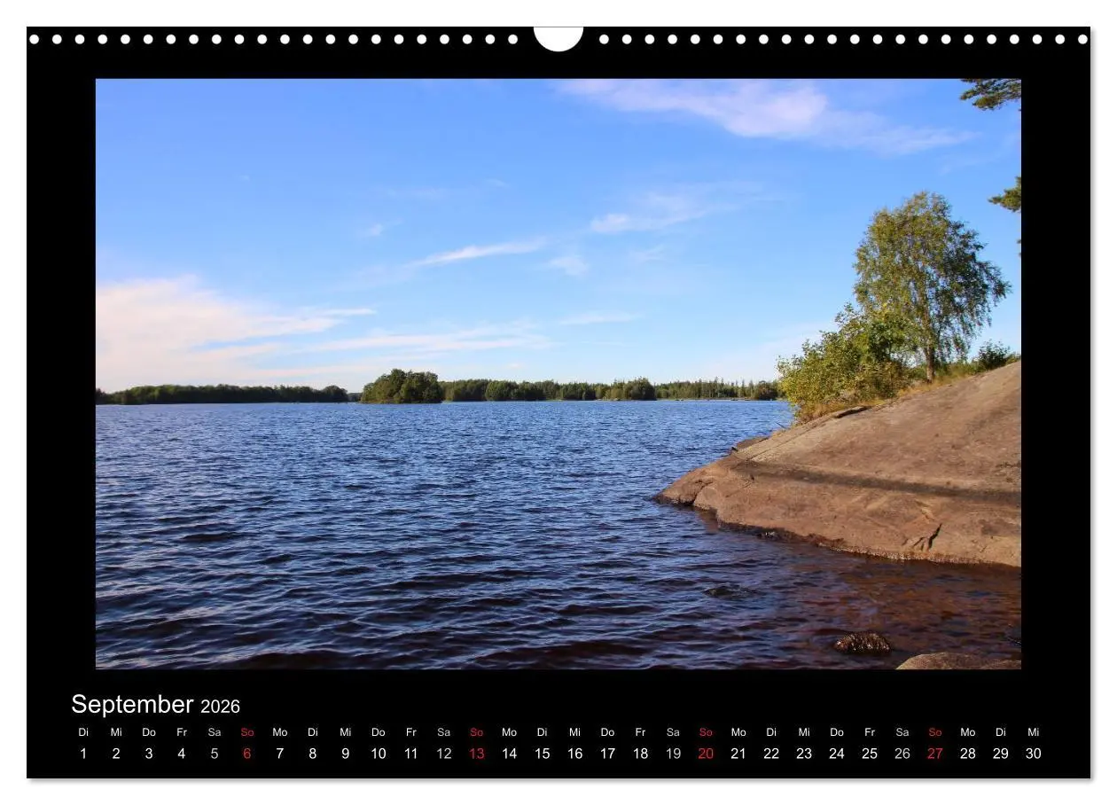 Bild: 9783516183245 | Schweden 2026 (Wandkalender 2026 DIN A3 quer), CALVENDO Monatskalender