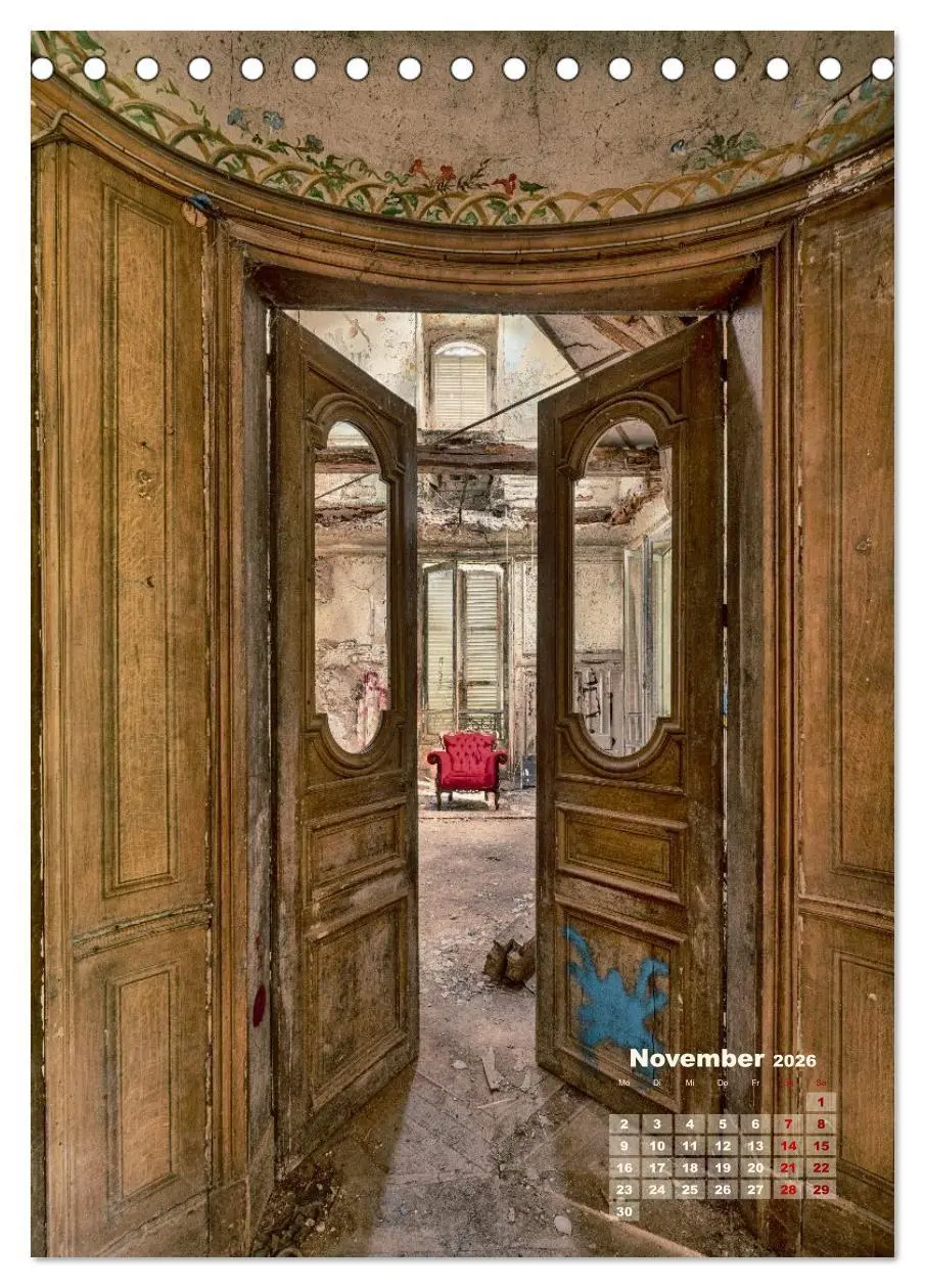 Bild: 9783516703245 | Lost Places - morbide Schönheiten (Tischkalender 2026 DIN A5 hoch),...