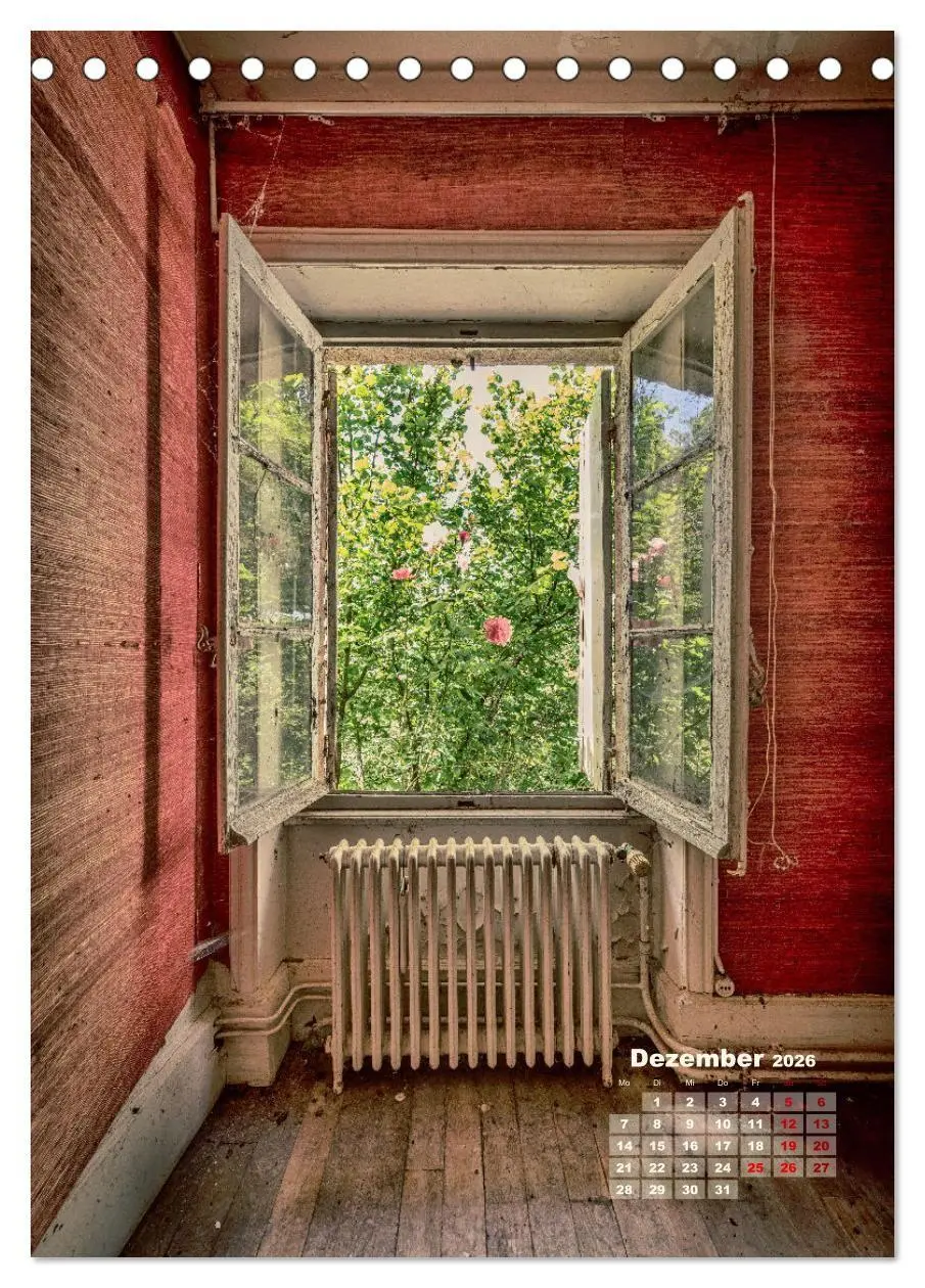 Bild: 9783516703245 | Lost Places - morbide Schönheiten (Tischkalender 2026 DIN A5 hoch),...