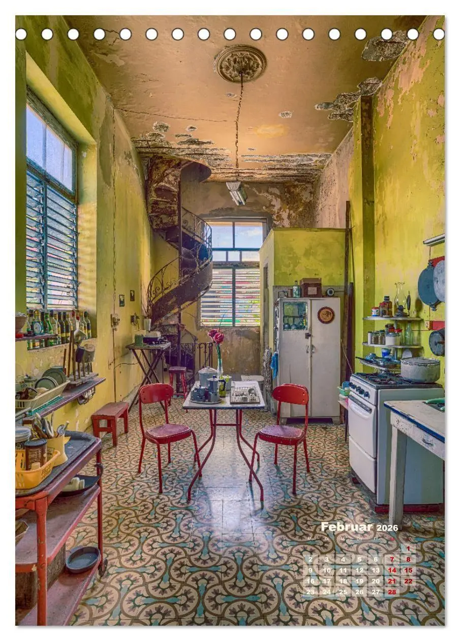 Bild: 9783516703245 | Lost Places - morbide Schönheiten (Tischkalender 2026 DIN A5 hoch),...