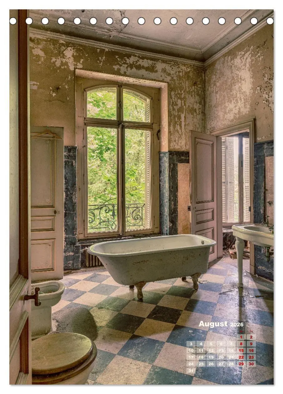 Bild: 9783516703245 | Lost Places - morbide Schönheiten (Tischkalender 2026 DIN A5 hoch),...