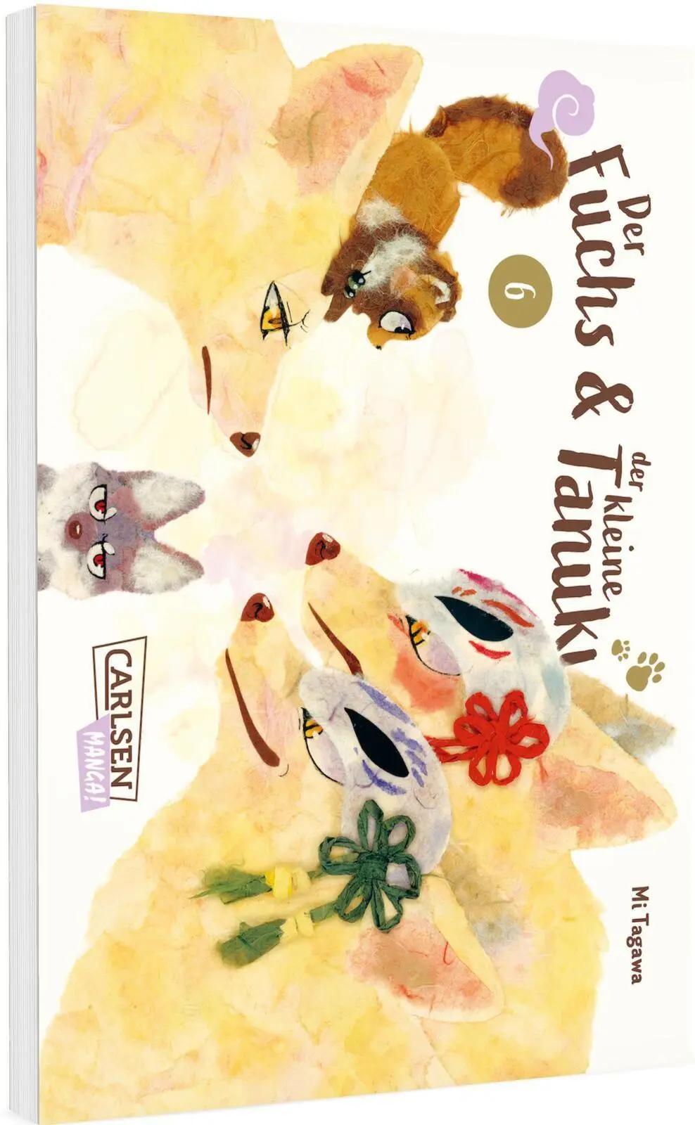 Cover: 9783551803245 | Der Fuchs und der kleine Tanuki 6 | Mi Tagawa | Taschenbuch | 192 S.