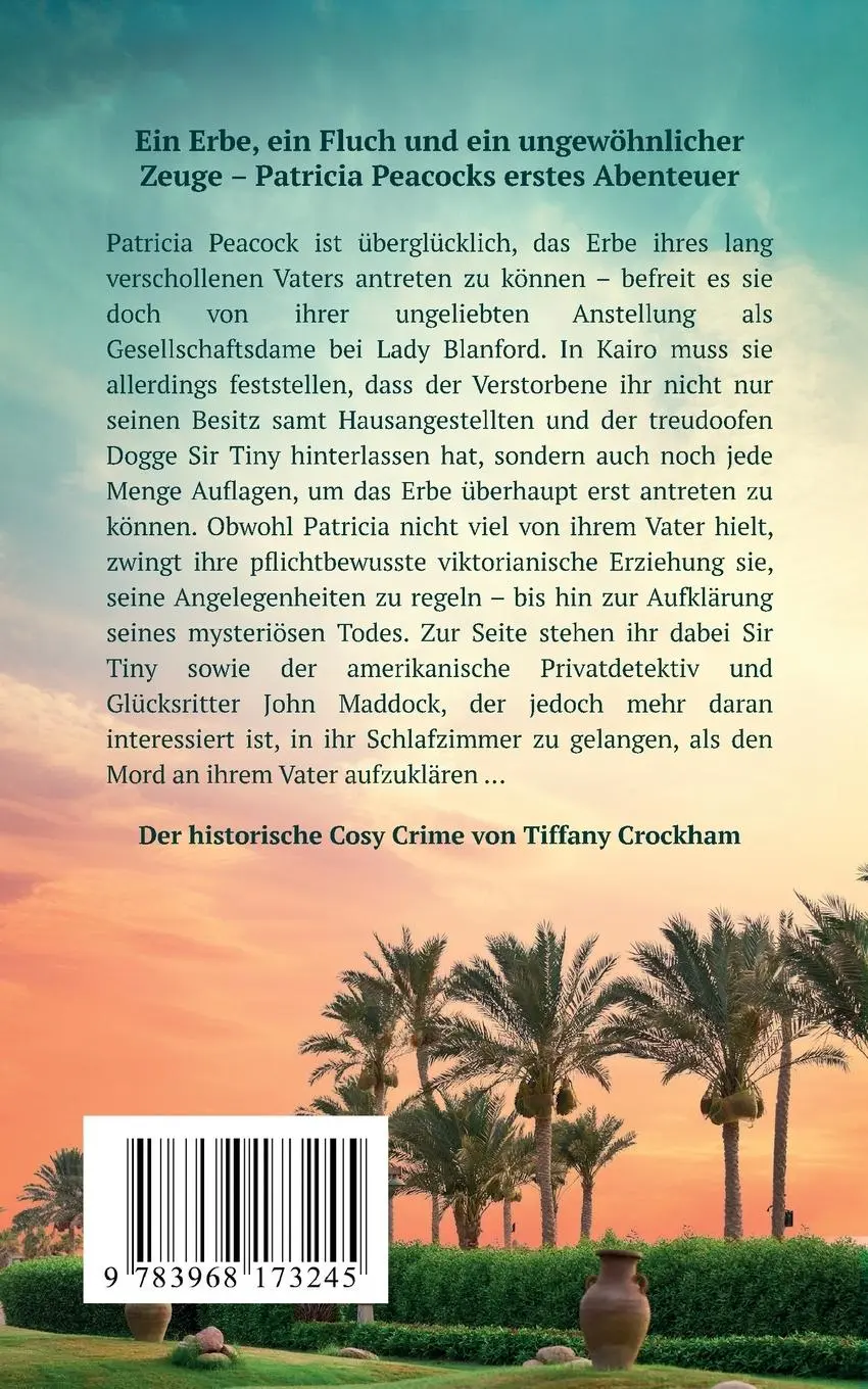 Rückseite: 9783968173245 | Patricia Peacock und die Sache mit dem Fluch | Tiffany Crockham | Buch