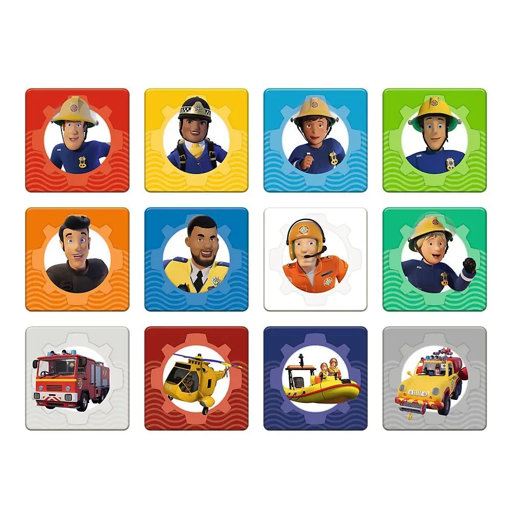 Bild: 5900511933345 | 2 in 1 Puzzles + Memos Feuerwehrmann Sam | Spiel | Kartonage | 93334