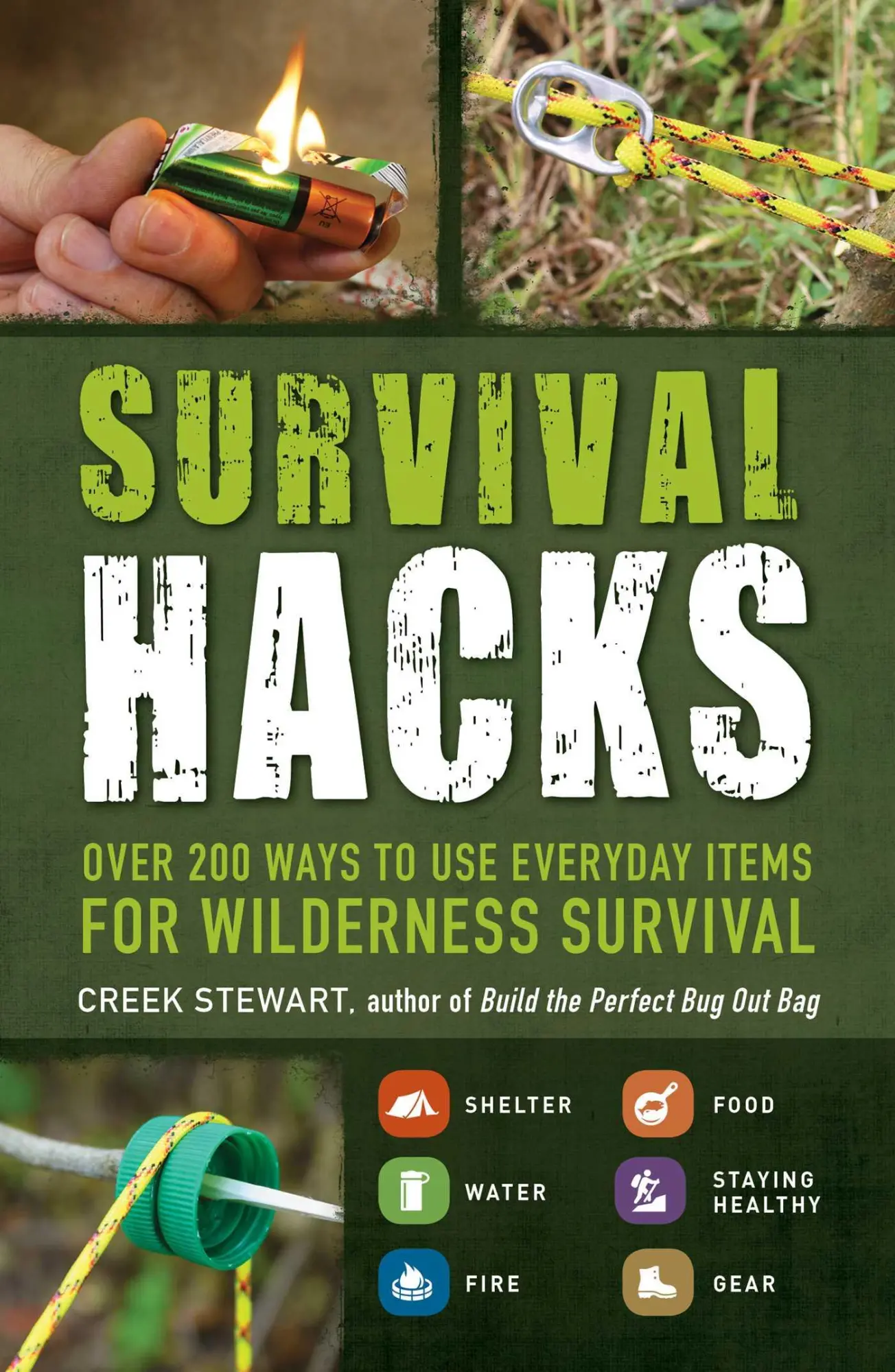 Cover: 9781440593345 | Survival Hacks | Creek Stewart | Taschenbuch | Kartoniert / Broschiert
