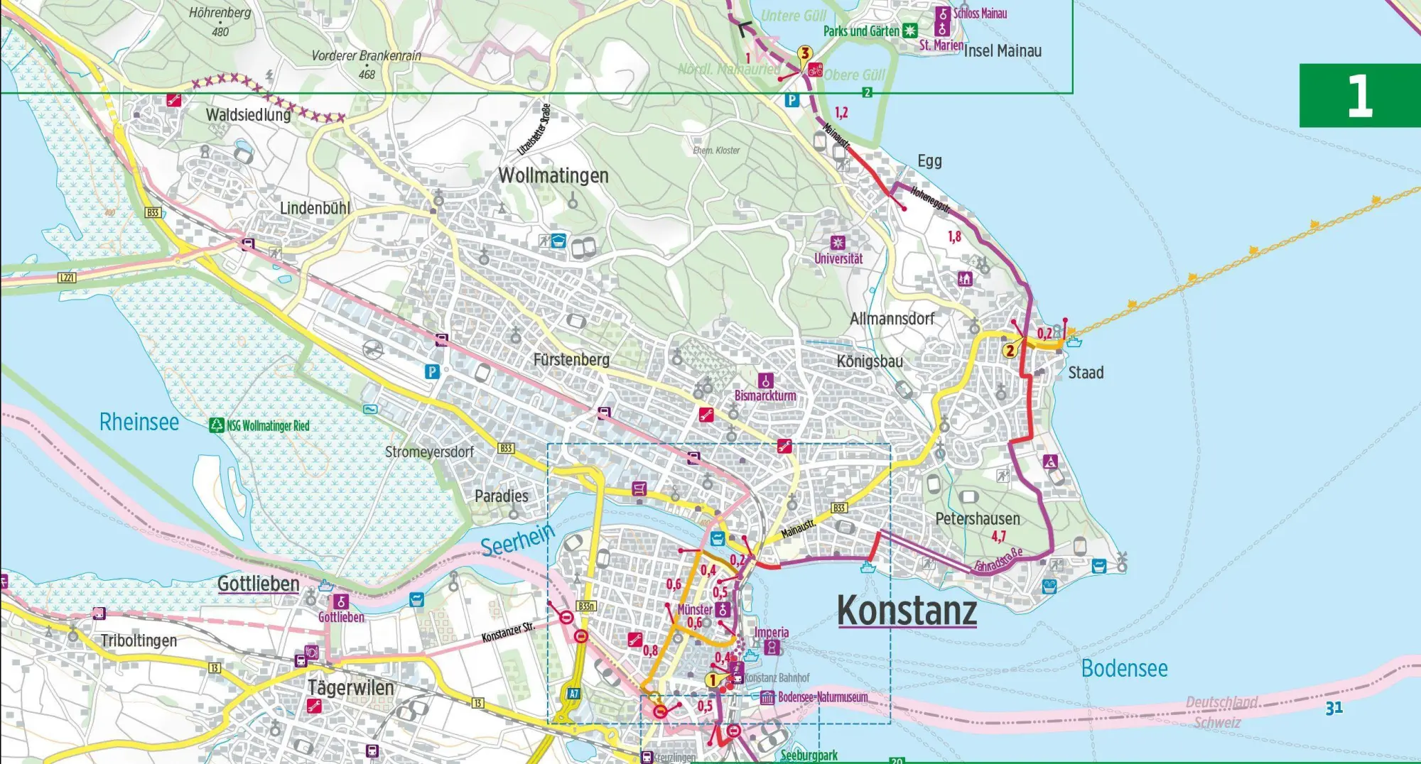 Bild: 9783711103345 | Bodensee-Radweg | Esterbauer Verlag | Taschenbuch | 140 S. | Deutsch