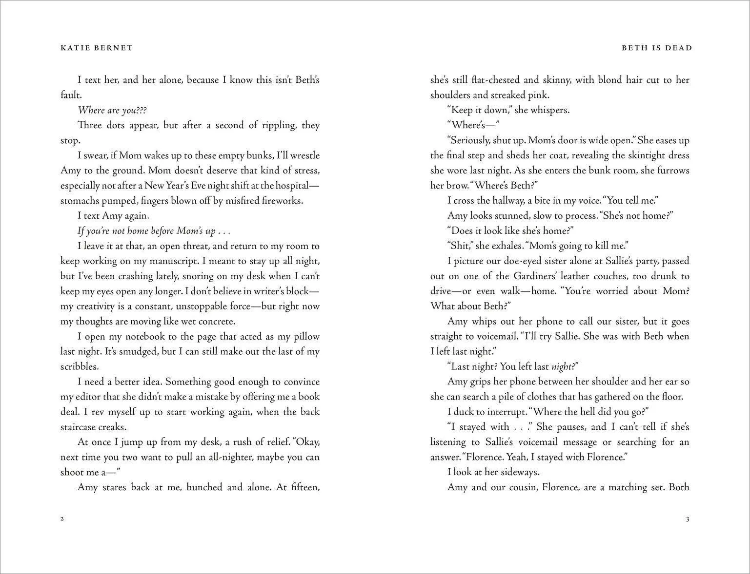 Bild: 9780702343445 | Beth is Dead | Katie Bernet | Taschenbuch | 390 S. | Englisch | 2026