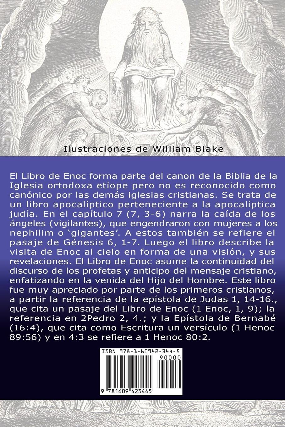 Rückseite: 9781609423445 | El Libro de Enoc | Enoc | Taschenbuch | Spanisch | 2017 | IAP