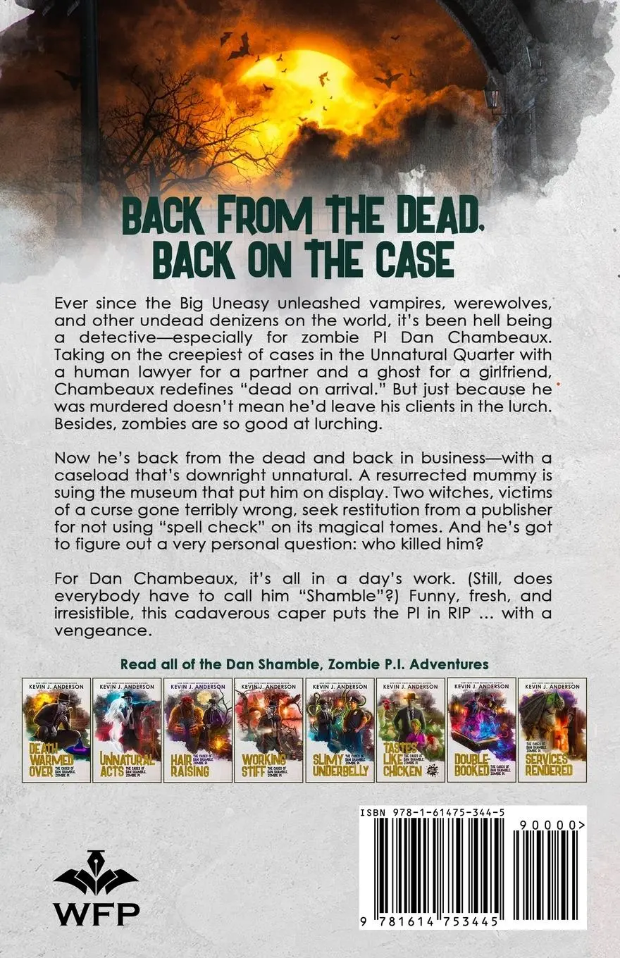 Rückseite: 9781614753445 | Death Warmed Over | Dan Shamble, Zombie PI | Kevin J Anderson | Buch