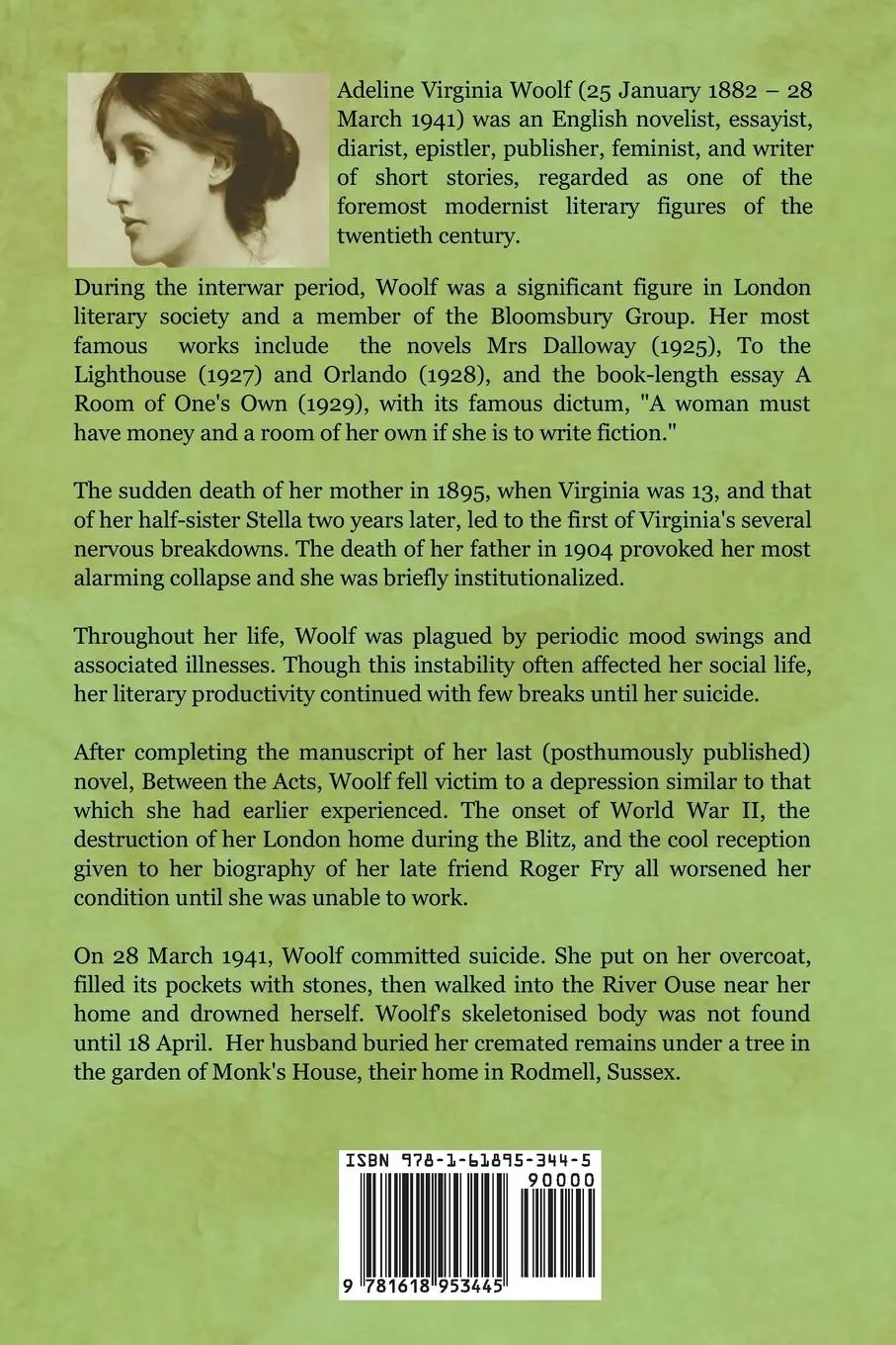 Rückseite: 9781618953445 | To the Lighthouse | Virginia Woolf | Taschenbuch | Englisch | 2018