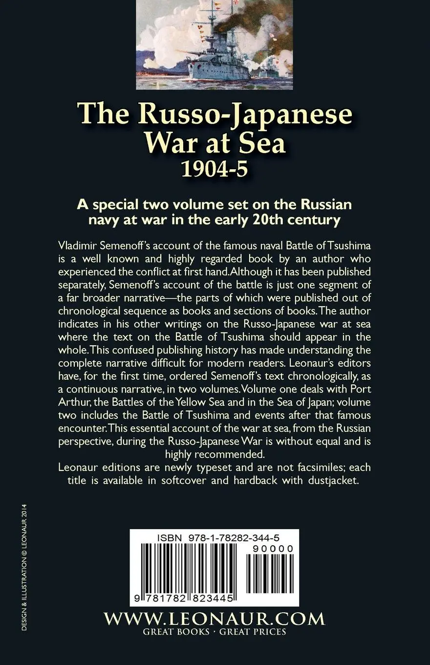 Rückseite: 9781782823445 | The Russo-Japanese War at Sea Volume 2 | Vladimir Semenoff | Buch