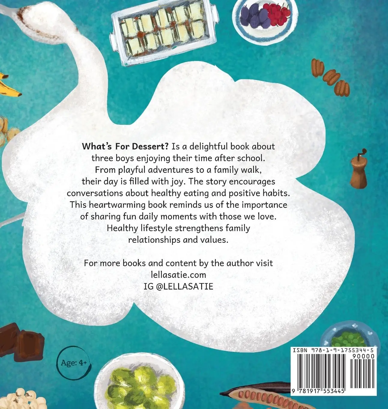 Rückseite: 9781917553445 | What's For Dessert? | A perfect treat is sweet, sugar-free &amp; healthy