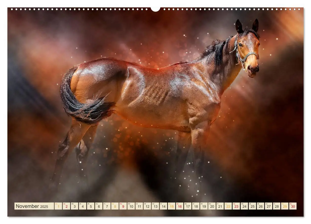 Bild: 9783435293445 | Eleganz und Schönheit - Pferde (Wandkalender 2025 DIN A2 quer),...