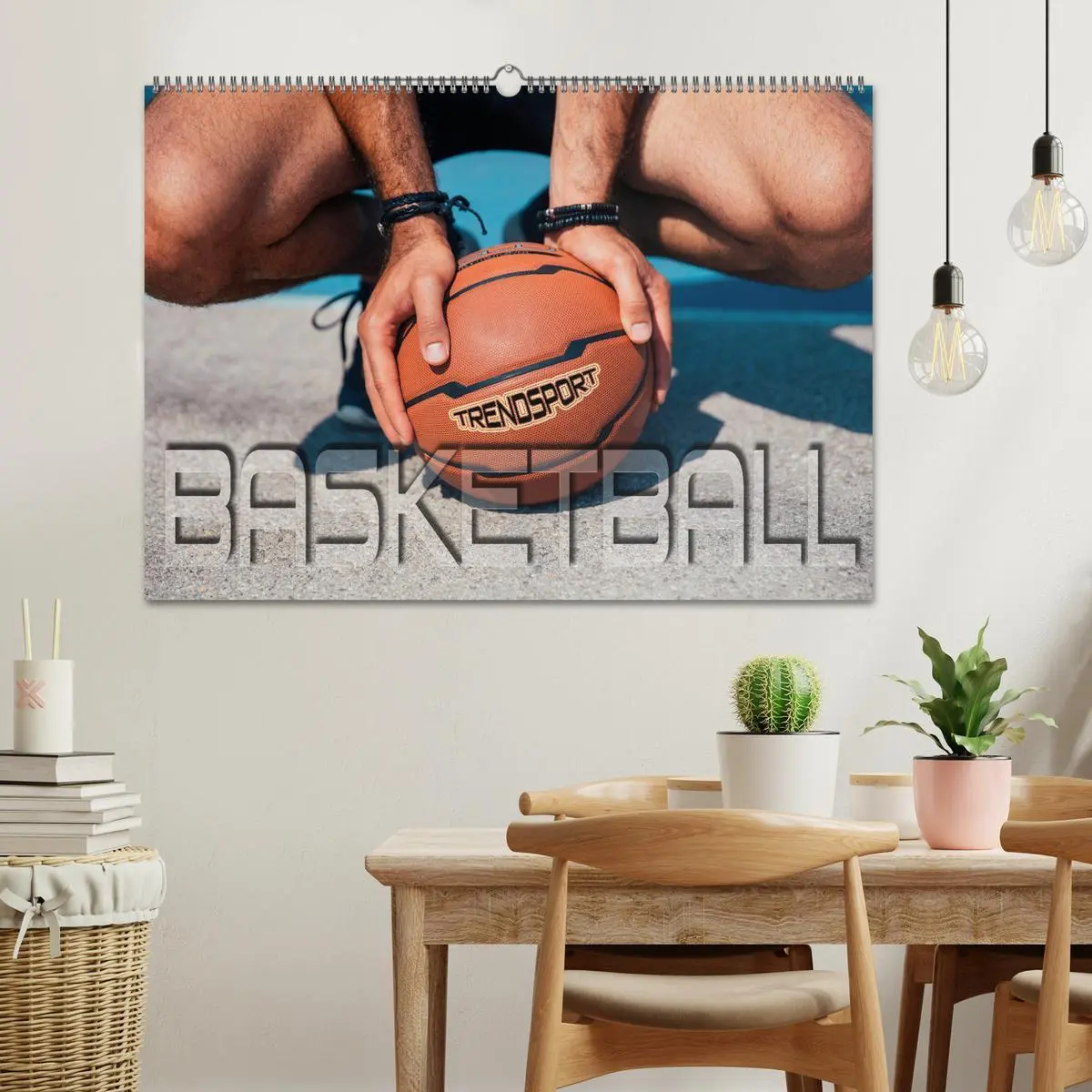 Bild: 9783457833445 | Trendsport Basketball (Wandkalender 2026 DIN A2 quer), CALVENDO...