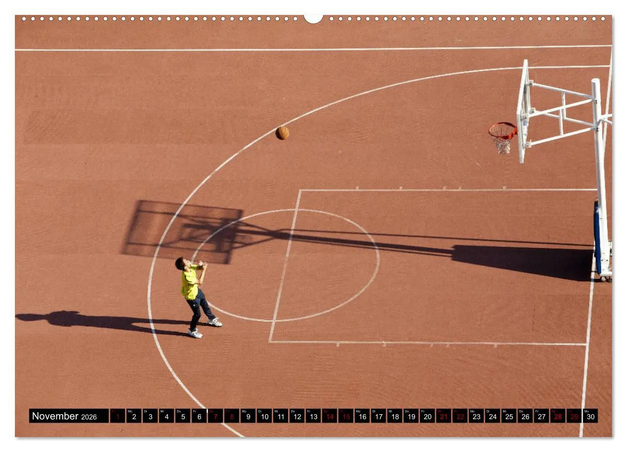 Bild: 9783457833445 | Trendsport Basketball (Wandkalender 2026 DIN A2 quer), CALVENDO...