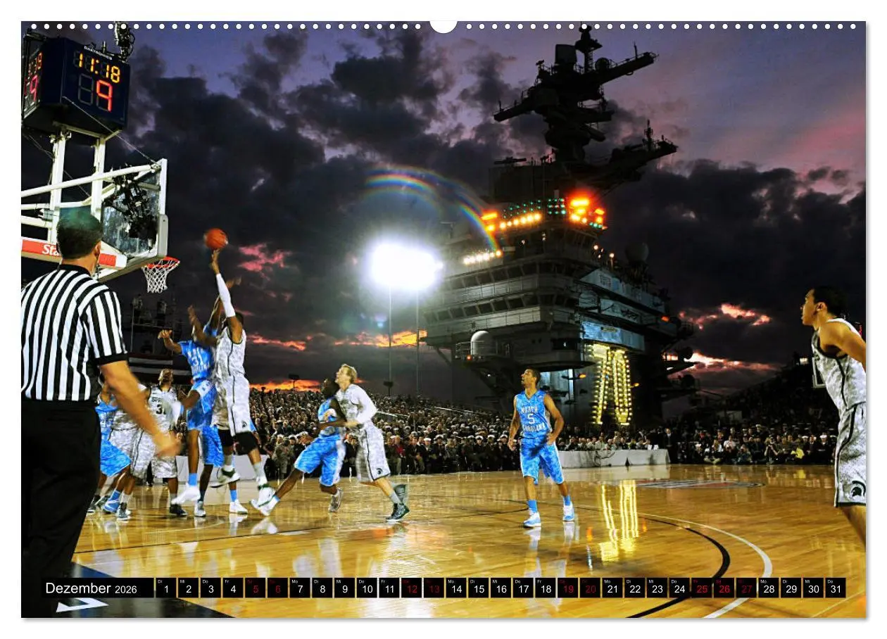 Bild: 9783457833445 | Trendsport Basketball (Wandkalender 2026 DIN A2 quer), CALVENDO...