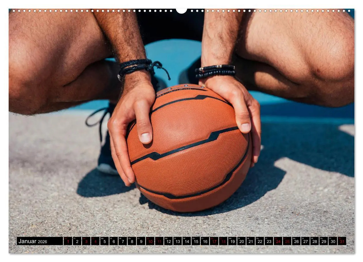 Bild: 9783457833445 | Trendsport Basketball (Wandkalender 2026 DIN A2 quer), CALVENDO...