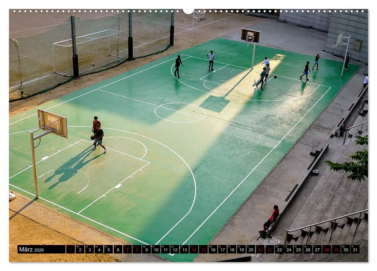 Bild: 9783457833445 | Trendsport Basketball (Wandkalender 2026 DIN A2 quer), CALVENDO...