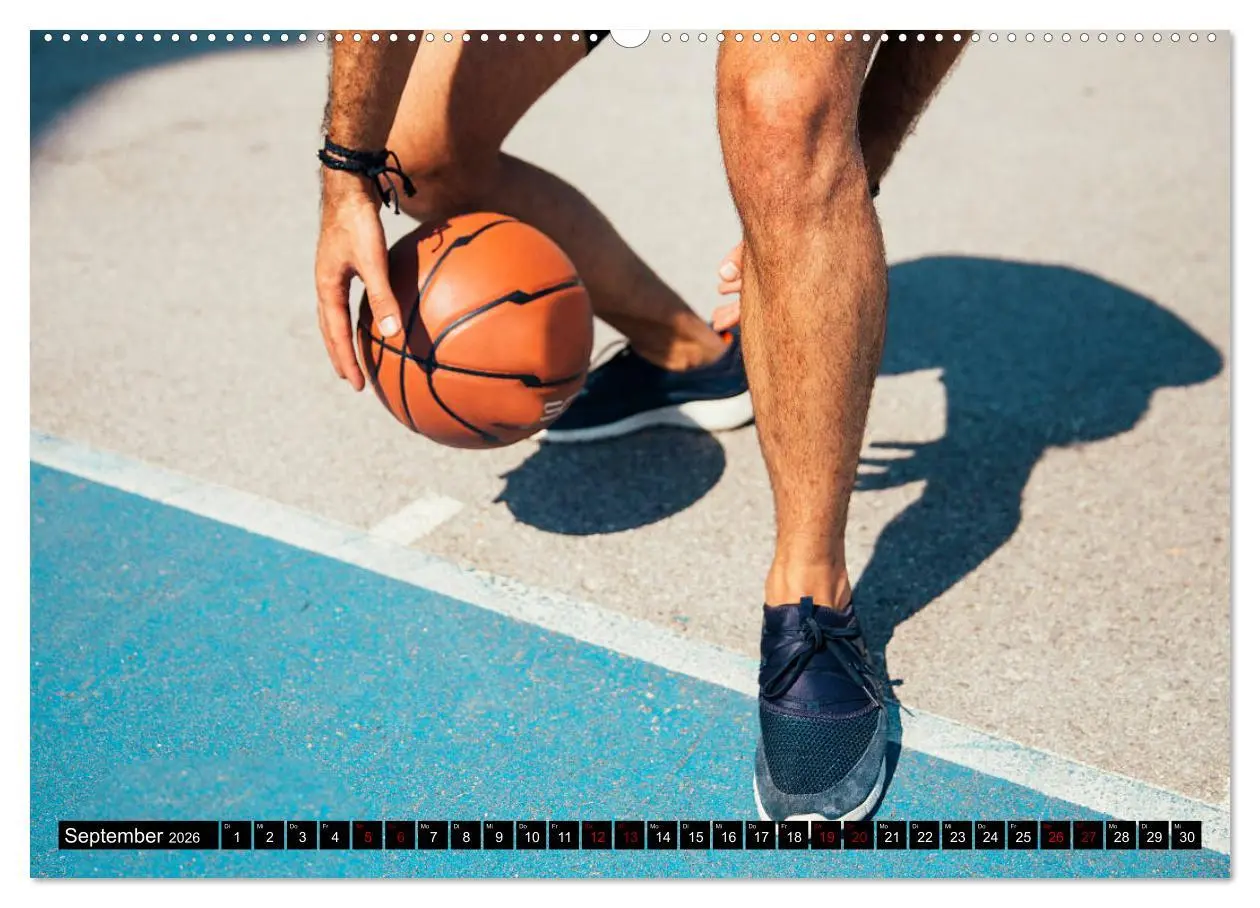Bild: 9783457833445 | Trendsport Basketball (Wandkalender 2026 DIN A2 quer), CALVENDO...
