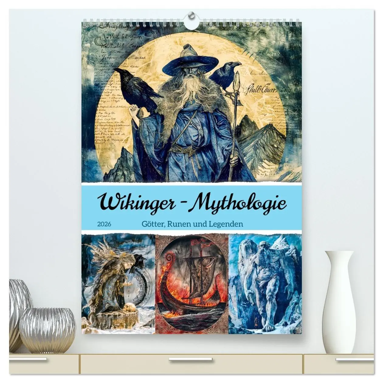 Cover: 9783516613445 | Wikinger - Mythologie - Götter, Runen und Legenden (hochwertiger...
