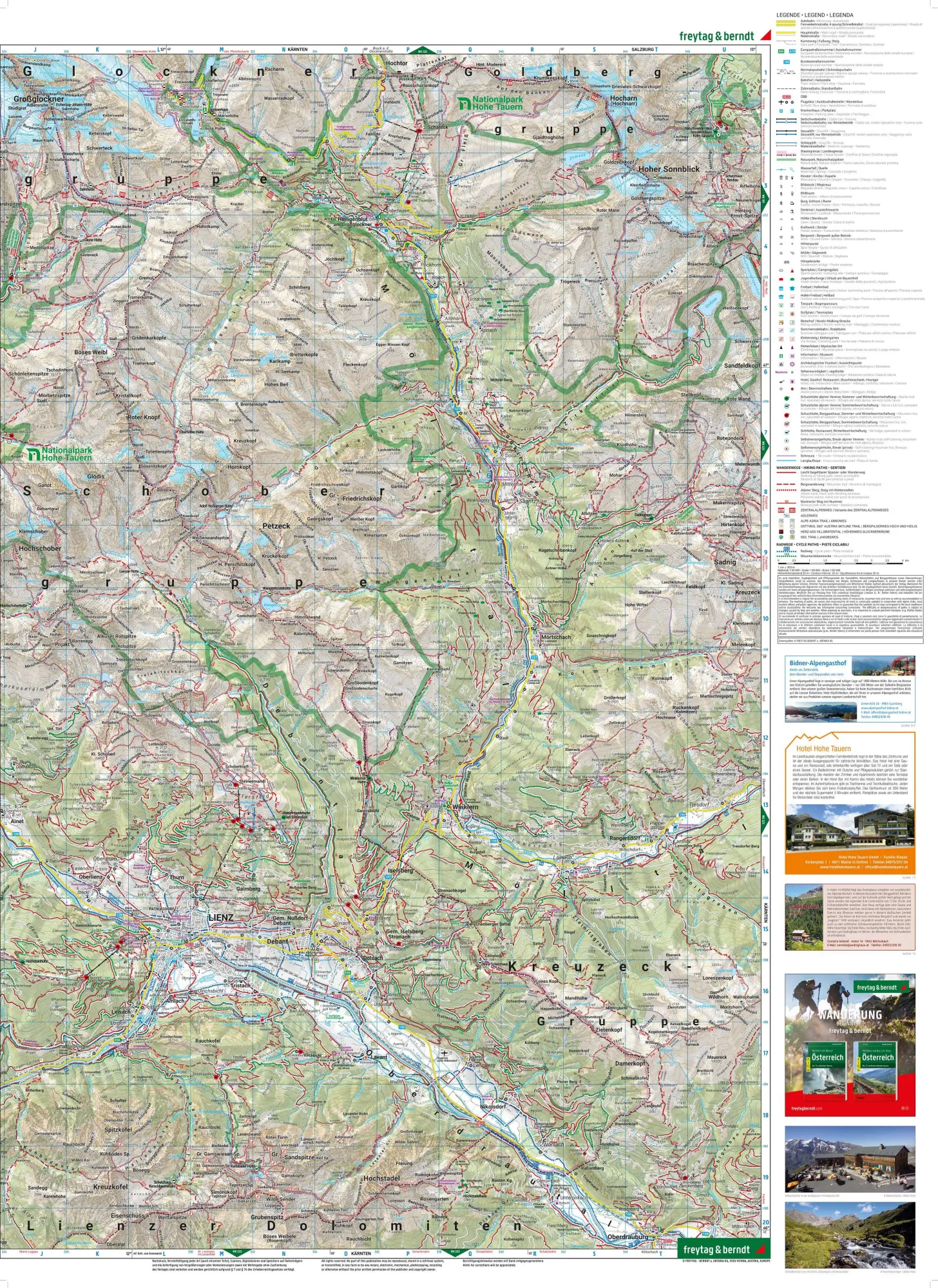 Bild: 9783707923445 | freytag &amp; berndt Wanderkarte WK 181 Kals - Matrei, Heiligenblut -...