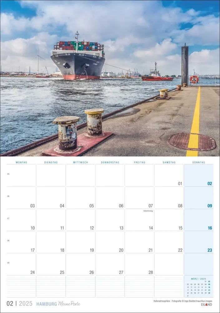 Bild: 9783964023445 | Hamburg ...meine Perle Kalender 2025 | Kalender | Kalender | Deutsch