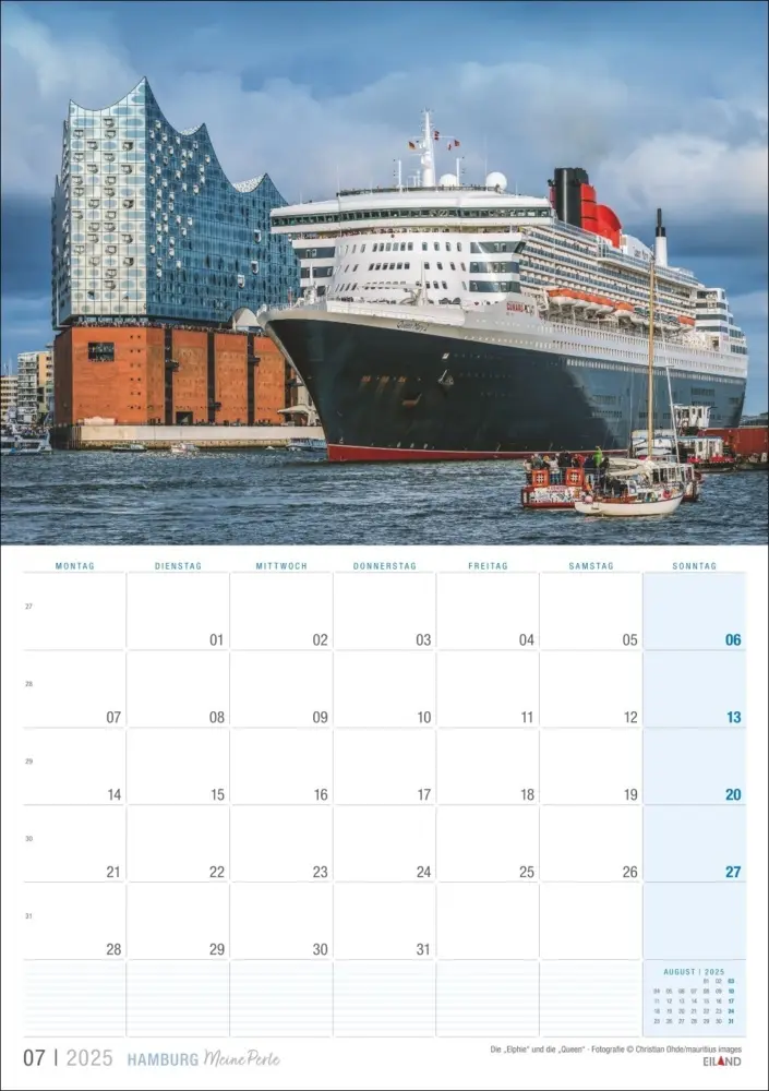 Bild: 9783964023445 | Hamburg ...meine Perle Kalender 2025 | Kalender | Kalender | Deutsch