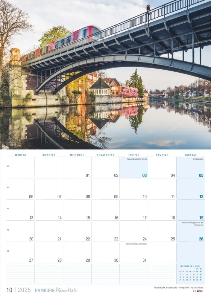Bild: 9783964023445 | Hamburg ...meine Perle Kalender 2025 | Kalender | Kalender | Deutsch