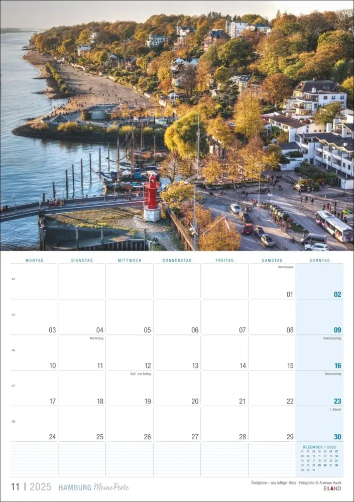 Bild: 9783964023445 | Hamburg ...meine Perle Kalender 2025 | Kalender | Kalender | Deutsch