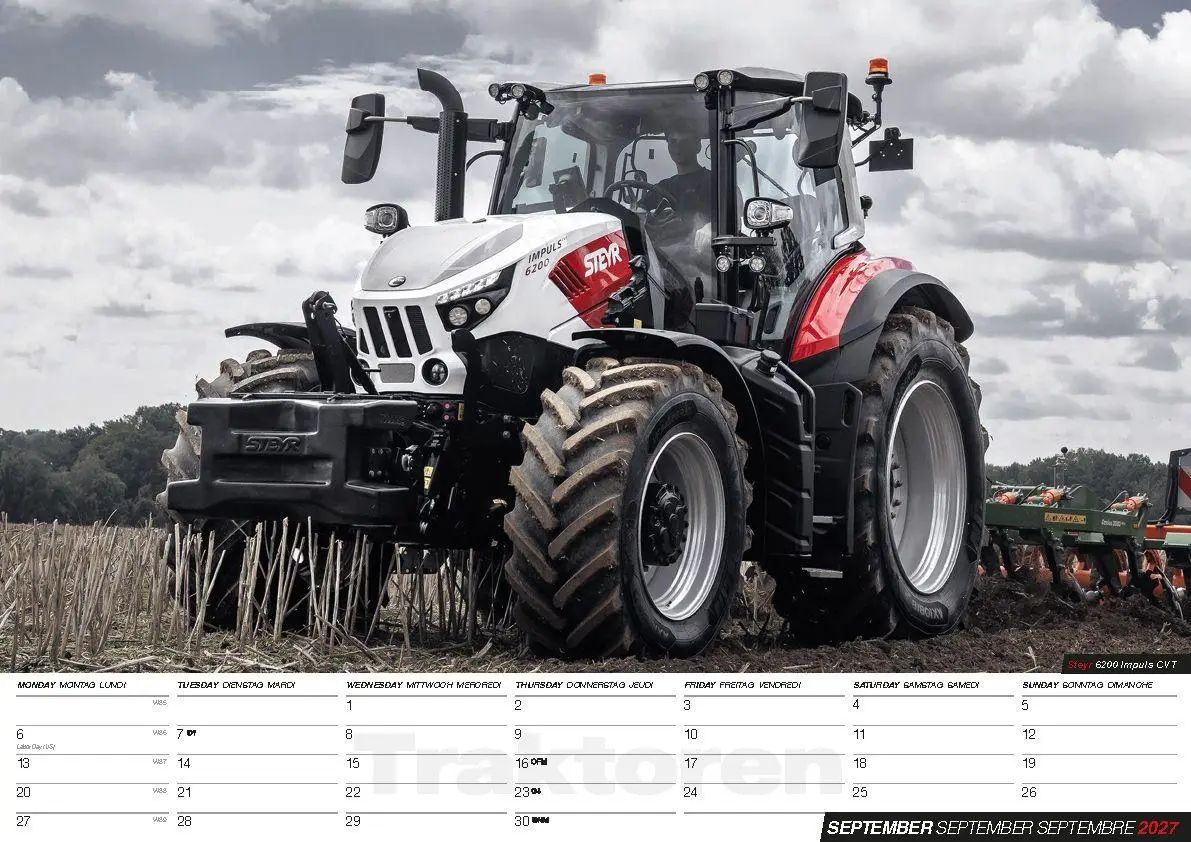 Bild: 9798893613445 | Traktoren Kalender 2027 | Kalender | 14 S. | Deutsch | 2027
